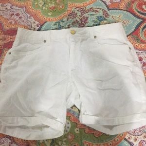 New Direction shorts, white, size 14